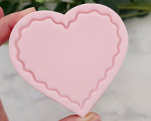 Load image into Gallery viewer, Wavy Heart Fondant Stamp and Cutter - Made in the UK with Love from House of Toot Sweet - Just £6! Shop now at House of Toot Sweet