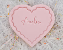 Load image into Gallery viewer, Wavy Heart Fondant Stamp and Cutter - Made in the UK with Love from House of Toot Sweet - Just £6! Shop now at House of Toot Sweet