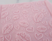 Load image into Gallery viewer, Lips & Hearts Pattern Texture Embosser - Made in the UK with Love from House of Toot Sweet - Just £7! Shop now at House of Toot Sweet