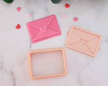 Load image into Gallery viewer, Love Letter/ Heart Padlock Fondant Embossers and Cutters - Made in the UK with Love from House of Toot Sweet - Just £8! Shop now at House of Toot Sweet