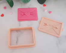 Load image into Gallery viewer, Love Letter/ Heart Padlock Fondant Embossers and Cutters - Made in the UK with Love from House of Toot Sweet - Just £8! Shop now at House of Toot Sweet