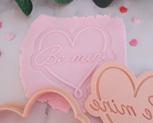 Load image into Gallery viewer, Be Mine Fondant Embosser and Cutter - Made in the UK with Love from House of Toot Sweet - Just £6! Shop now at House of Toot Sweet