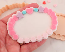 Load image into Gallery viewer, Friendship Bracelet Fondant Embosser and Cutter - Made in the UK with Love from House of Toot Sweet - Just £6.50! Shop now at House of Toot Sweet