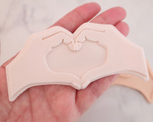 Load image into Gallery viewer, Heart Hands Fondant Embosser and Cutter - Made in the UK with Love from House of Toot Sweet - Just £6.50! Shop now at House of Toot Sweet