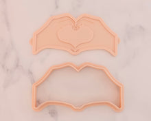 Load image into Gallery viewer, Heart Hands Fondant Embosser and Cutter - Made in the UK with Love from House of Toot Sweet - Just £6.50! Shop now at House of Toot Sweet