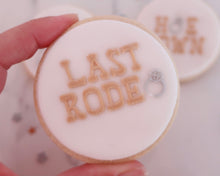 Load image into Gallery viewer, Last Rodeo Fondant Embosser - Made in the UK with Love from House of Toot Sweet - Just £6.50! Shop now at House of Toot Sweet