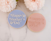 Load image into Gallery viewer, Happy Mother's Day Retro Fondant Embosser - Made in the UK with Love from House of Toot Sweet - Just £6.50! Shop now at House of Toot Sweet