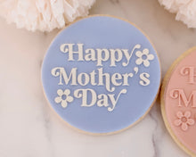 Load image into Gallery viewer, Happy Mother's Day Retro Fondant Embosser - Made in the UK with Love from House of Toot Sweet - Just £6.50! Shop now at House of Toot Sweet