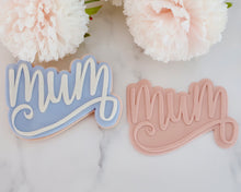 Load image into Gallery viewer, Mum Fondant Embosser / Cutter - Made in the UK with Love from House of Toot Sweet - Just £6.50! Shop now at House of Toot Sweet