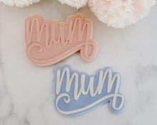 Load image into Gallery viewer, Mum Fondant Embosser / Cutter - Made in the UK with Love from House of Toot Sweet - Just £6.50! Shop now at House of Toot Sweet