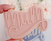 Load image into Gallery viewer, Mum Fondant Embosser / Cutter - Made in the UK with Love from House of Toot Sweet - Just £6.50! Shop now at House of Toot Sweet