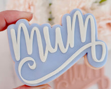 Load image into Gallery viewer, Mum Fondant Embosser / Cutter - Made in the UK with Love from House of Toot Sweet - Just £6.50! Shop now at House of Toot Sweet
