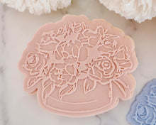 Load image into Gallery viewer, Floral Hatbox Fondant Embosser / Cutter - Made in the UK with Love from House of Toot Sweet - Just £6.50! Shop now at House of Toot Sweet