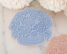 Load image into Gallery viewer, Floral Hatbox Fondant Embosser / Cutter - Made in the UK with Love from House of Toot Sweet - Just £6.50! Shop now at House of Toot Sweet