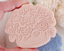 Load image into Gallery viewer, Floral Hatbox Fondant Embosser / Cutter - Made in the UK with Love from House of Toot Sweet - Just £6.50! Shop now at House of Toot Sweet