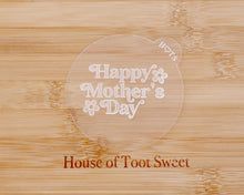 Load image into Gallery viewer, Happy Mother's Day Retro Fondant Embosser - Made in the UK with Love from House of Toot Sweet - Just £6.50! Shop now at House of Toot Sweet