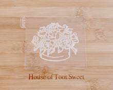 Load image into Gallery viewer, Floral Hatbox Fondant Embosser / Cutter - Made in the UK with Love from House of Toot Sweet - Just £6.50! Shop now at House of Toot Sweet