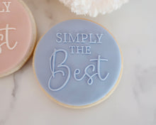 Load image into Gallery viewer, Simply The Best Fondant Embosser - Made in the UK with Love from House of Toot Sweet - Just £6.50! Shop now at House of Toot Sweet