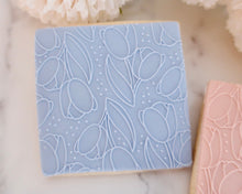 Load image into Gallery viewer, Tulips Texture Fondant Embosser - Made in the UK with Love from House of Toot Sweet - Just £7.50! Shop now at House of Toot Sweet