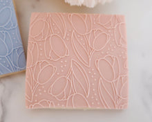 Load image into Gallery viewer, Tulips Texture Fondant Embosser - Made in the UK with Love from House of Toot Sweet - Just £7.50! Shop now at House of Toot Sweet