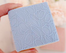 Load image into Gallery viewer, Tulips Texture Fondant Embosser - Made in the UK with Love from House of Toot Sweet - Just £7.50! Shop now at House of Toot Sweet