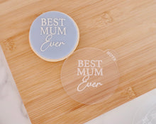 Load image into Gallery viewer, Best Mum Ever Fondant Embosser - Made in the UK with Love from House of Toot Sweet - Just £6.50! Shop now at House of Toot Sweet