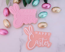 Load image into Gallery viewer, Happy Easter Bunny Ears Fondant Embosser / Cutter - Made in the UK with Love from House of Toot Sweet - Just £6.50! Shop now at House of Toot Sweet