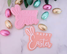 Load image into Gallery viewer, Happy Easter Bunny Ears Fondant Embosser / Cutter - Made in the UK with Love from House of Toot Sweet - Just £6.50! Shop now at House of Toot Sweet