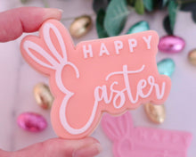Load image into Gallery viewer, Happy Easter Bunny Ears Fondant Embosser / Cutter - Made in the UK with Love from House of Toot Sweet - Just £6.50! Shop now at House of Toot Sweet