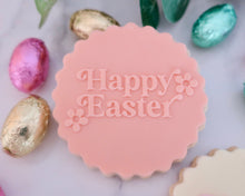 Load image into Gallery viewer, Happy Easter Retro Fondant Cookie Embosser - Made in the UK with Love from House of Toot Sweet - Just £6.50! Shop now at House of Toot Sweet