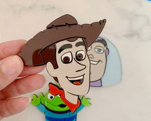 Load image into Gallery viewer, Woody Cowboy Acrylic Cake Charm/ Topper