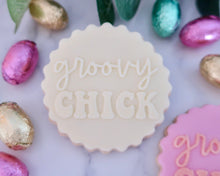 Load image into Gallery viewer, Groovy Chick Fondant Cookie Embosser - Made in the UK with Love from House of Toot Sweet - Just £6.50! Shop now at House of Toot Sweet
