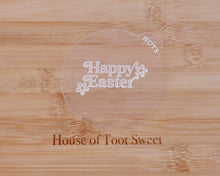 Load image into Gallery viewer, Happy Easter Retro Fondant Cookie Embosser - Made in the UK with Love from House of Toot Sweet - Just £6.50! Shop now at House of Toot Sweet