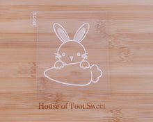 Load image into Gallery viewer, Easter Bunny Carrot Plaque Fondant Embosser / Cutter - Made in the UK with Love from House of Toot Sweet - Just £6.50! Shop now at House of Toot Sweet