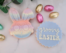 Load image into Gallery viewer, Groovy Bunny Fondant Embosser / Cutter - Made in the UK with Love from House of Toot Sweet - Just £6.50! Shop now at House of Toot Sweet