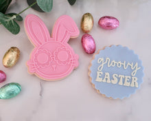 Load image into Gallery viewer, Groovy Bunny Fondant Embosser / Cutter - Made in the UK with Love from House of Toot Sweet - Just £6.50! Shop now at House of Toot Sweet
