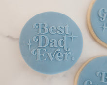 Load image into Gallery viewer, Best Dad Ever Retro Fondant Cookie Embosser - Made in the UK with Love from House of Toot Sweet - Just £6.50! Shop now at House of Toot Sweet
