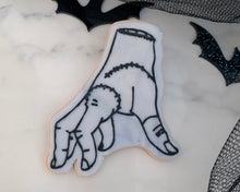 Load image into Gallery viewer, Thing Wednesday Addams Fondant Cookie Embosser / Cutter