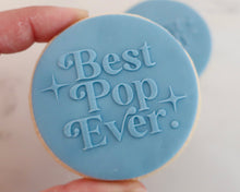 Load image into Gallery viewer, Best Pop Ever Retro Fondant Cookie Embosser - Made in the UK with Love from House of Toot Sweet - Just £6.50! Shop now at House of Toot Sweet