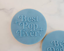 Load image into Gallery viewer, Best Pop Ever Retro Fondant Cookie Embosser - Made in the UK with Love from House of Toot Sweet - Just £6.50! Shop now at House of Toot Sweet