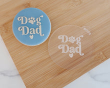 Load image into Gallery viewer, Dog Dad Retro Fondant Cookie Embosser - Made in the UK with Love from House of Toot Sweet - Just £6.50! Shop now at House of Toot Sweet