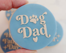 Load image into Gallery viewer, Dog Dad Retro Fondant Cookie Embosser - Made in the UK with Love from House of Toot Sweet - Just £6.50! Shop now at House of Toot Sweet