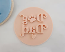 Load image into Gallery viewer, Dog Dad Cookie Stamp - Made in the UK with Love from House of Toot Sweet - Just £5! Shop now at House of Toot Sweet