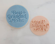 Load image into Gallery viewer, Best Grandad Ever Cookie Stamp - Made in the UK with Love from House of Toot Sweet - Just £5! Shop now at House of Toot Sweet