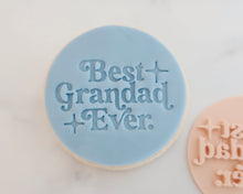 Load image into Gallery viewer, Best Grandad Ever Cookie Stamp - Made in the UK with Love from House of Toot Sweet - Just £5! Shop now at House of Toot Sweet