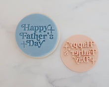 Load image into Gallery viewer, Happy Fathers Day Cookie Stamp - Made in the UK with Love from House of Toot Sweet - Just £5! Shop now at House of Toot Sweet