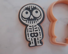 Load image into Gallery viewer, Skelee skeleton Cookie Embosser / Cutter - Made in the UK with Love from House of Toot Sweet - Just £6! Shop now at House of Toot Sweet