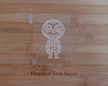 Load image into Gallery viewer, Skelee skeleton Cookie Embosser / Cutter - Made in the UK with Love from House of Toot Sweet - Just £6! Shop now at House of Toot Sweet