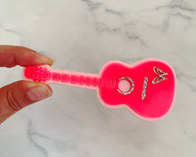 Load image into Gallery viewer, Acoustic Guitar Acrylic Cake Charm