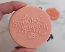 Load image into Gallery viewer, Spooky Season Retro Cookie & Cupcake Embosser - Made in the UK with Love from House of Toot Sweet - Just £6.50! Shop now at House of Toot Sweet